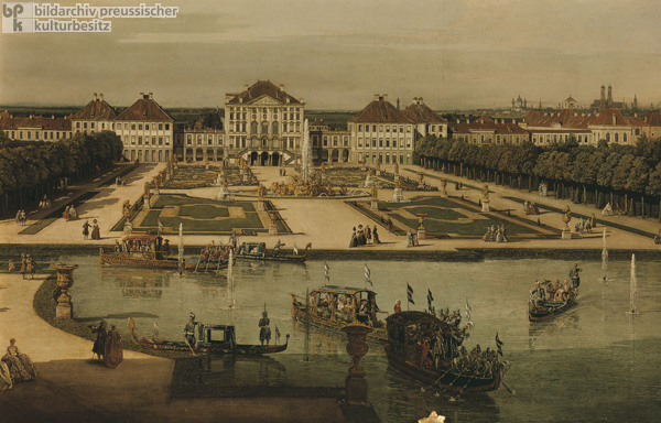 View of Nymphenburg Palace from the Park Side (c. 1761)